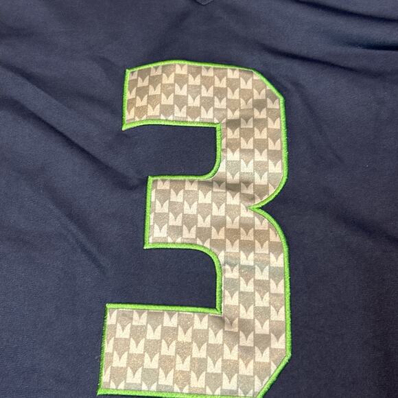 Seattle Seahawks Mens Jersey Size XL Extra Large Russell Wilson NFL Football - Picture 6 of 16